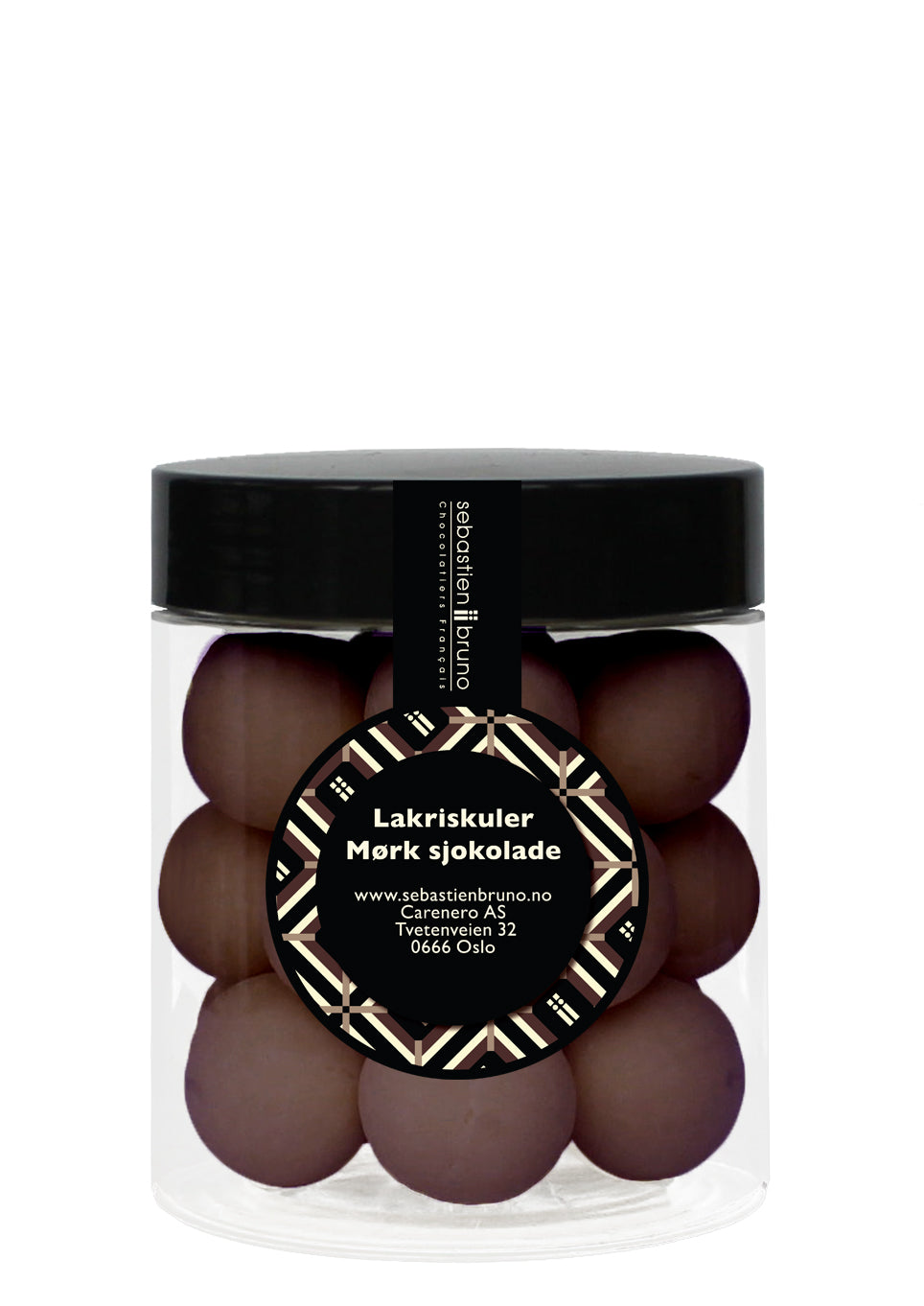 Lakriskuler Mørk Sjokolade Liten