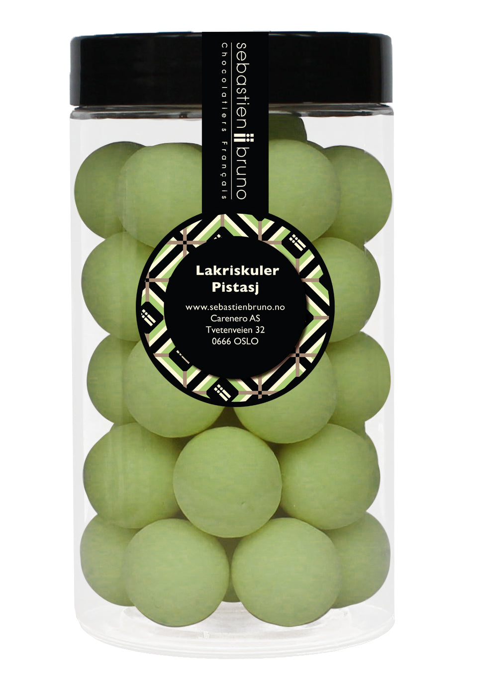 Lakriskuler Pistasj Stor