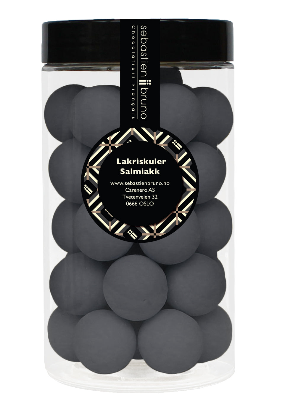 Lakriskuler Salmiakk Stor