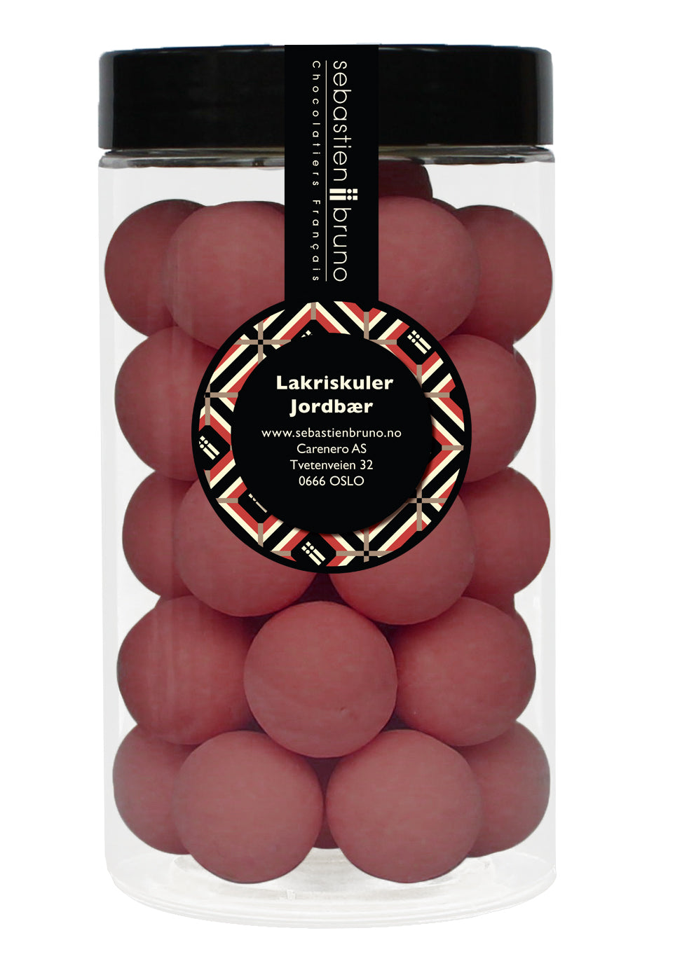 Lakriskuler Jordbær Stor